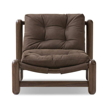 Four Hands - Bina - Lucio Chair - Nubuck Cigar - 242116-001 veiw 1