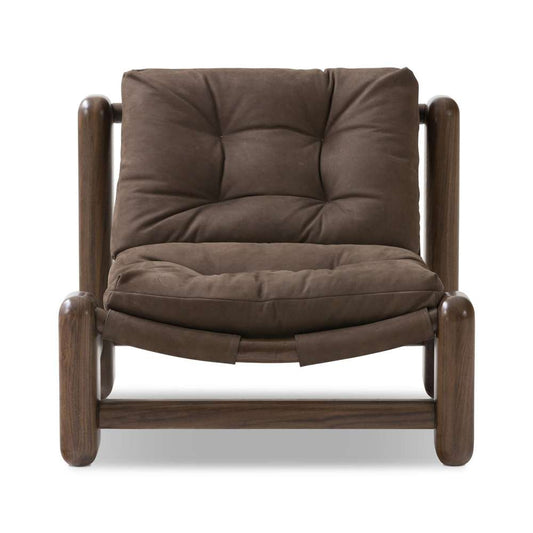 Four Hands - Bina - Lucio Chair - Nubuck Cigar - 242116-001 veiw 1