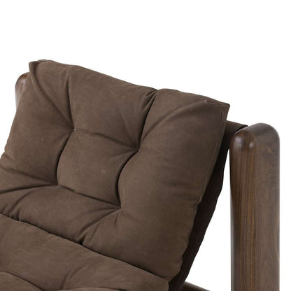 Four Hands - Bina - Lucio Chair - Nubuck Cigar - 242116-001 veiw 4