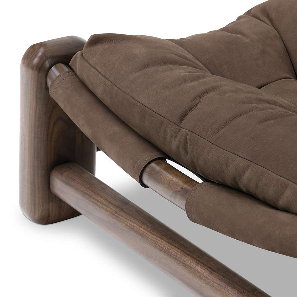 Four Hands - Bina - Lucio Chair - Nubuck Cigar - 242116-001 veiw 7