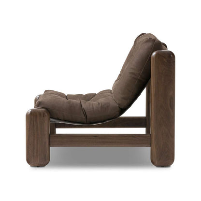 Four Hands - Bina - Lucio Chair - Nubuck Cigar - 242116-001 veiw 12