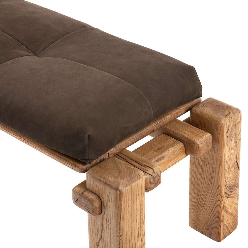 Four Hands - Bina - Marcia Accent Bench - French Oak - 242155-001 veiw 3