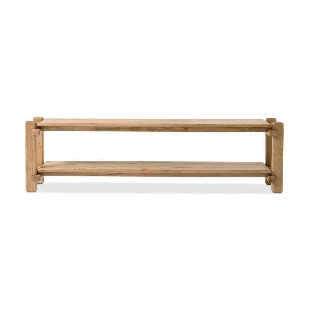 Four Hands - Bina - Marcia Low Console Table - French Oak - 242151-001 veiw 1