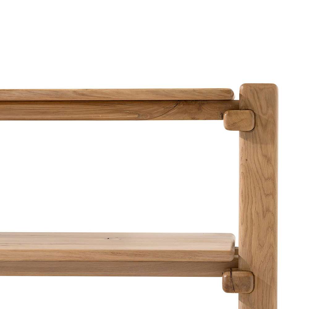 Four Hands - Bina - Marcia Low Console Table - French Oak - 242151-001 veiw 2
