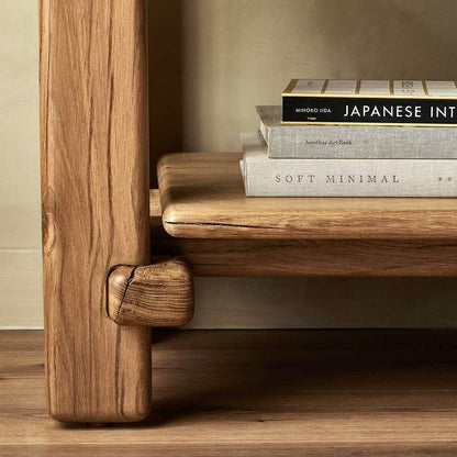 Four Hands - Bina - Marcia Low Console Table - French Oak - 242151-001 veiw 4