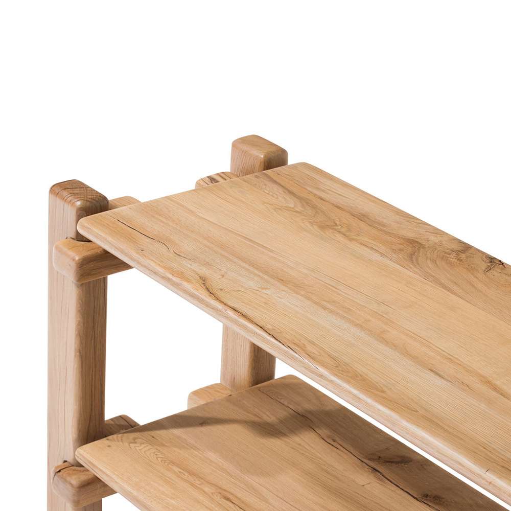 Four Hands - Bina - Marcia Low Console Table - French Oak - 242151-001 veiw 5