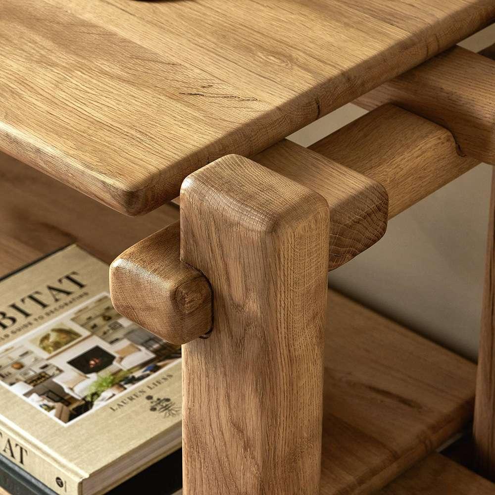 Four Hands - Bina - Marcia Low Console Table - French Oak - 242151-001 veiw 7