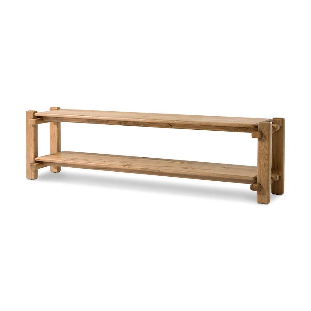 Four Hands - Bina - Marcia Low Console Table - French Oak - 242151-001 veiw 9