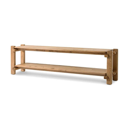 Four Hands - Bina - Marcia Low Console Table - French Oak - 242151-001 veiw 9