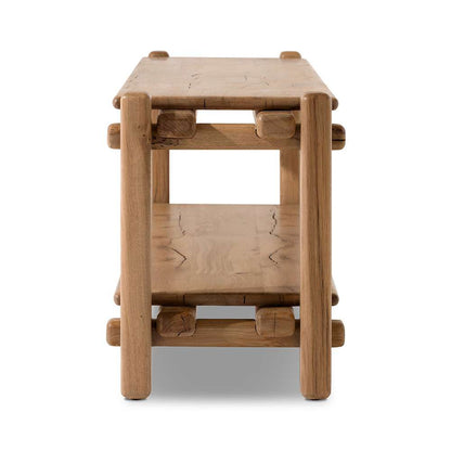 Four Hands - Bina - Marcia Low Console Table - French Oak - 242151-001 veiw 10