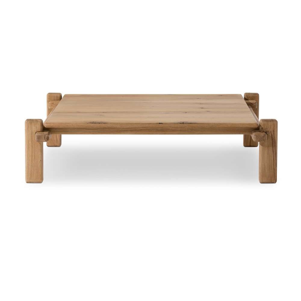 Four Hands - Bina - Marcia Square Coffee Table - French Oak - 242147-001 veiw 1