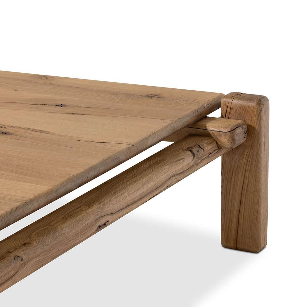 Four Hands - Bina - Marcia Square Coffee Table - French Oak - 242147-001 veiw 5