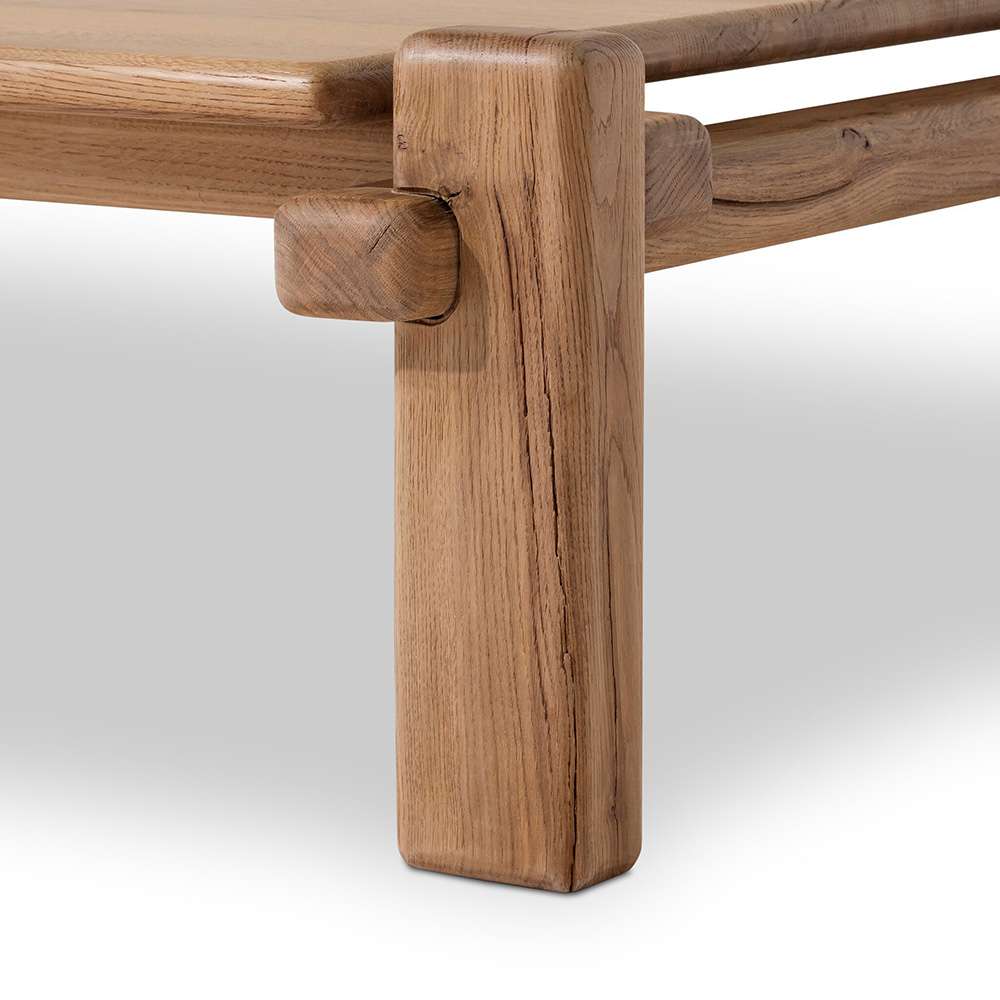 Four Hands - Bina - Marcia Square Coffee Table - French Oak - 242147-001 veiw 6