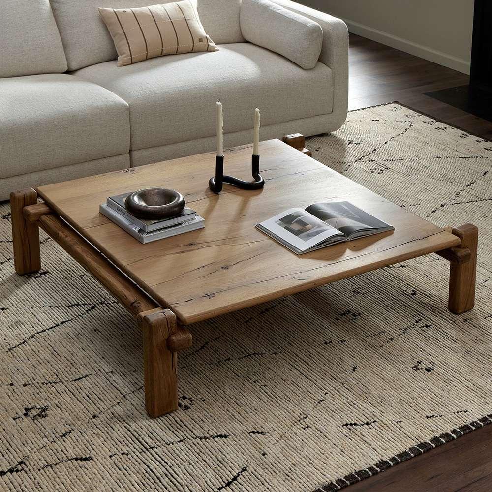 Four Hands - Bina - Marcia Square Coffee Table - French Oak - 242147-001 veiw 10