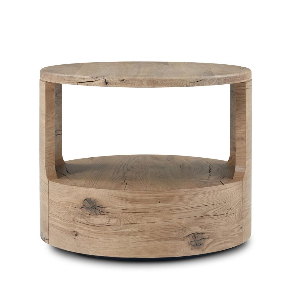 Four Hands - Bina - Matheus End Table - Natural Reclaimed French Oak - 242137-003 veiw 2