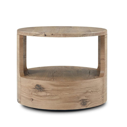 Four Hands - Bina - Matheus End Table - Natural Reclaimed French Oak - 242137-003 veiw 2