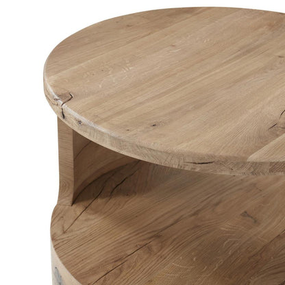 Four Hands - Bina - Matheus End Table - Natural Reclaimed French Oak - 242137-003 veiw 6