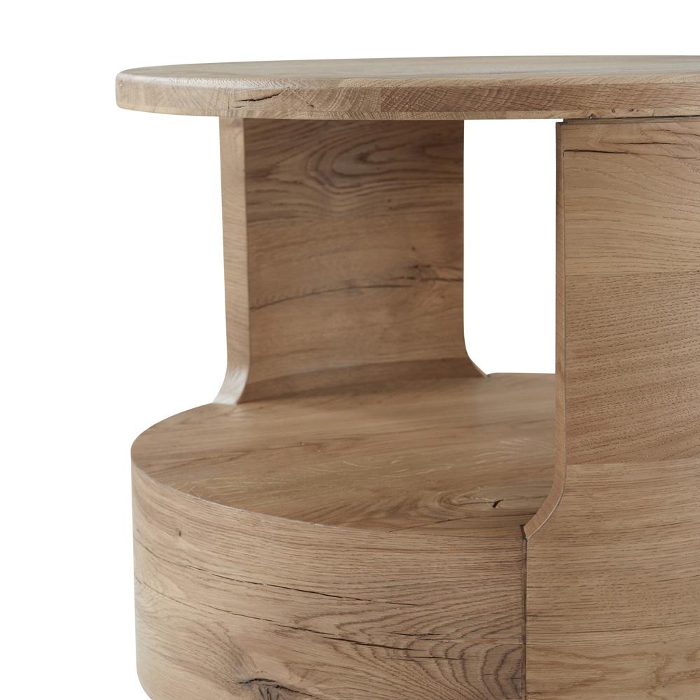 Four Hands - Bina - Matheus End Table - Natural Reclaimed French Oak - 242137-003 veiw 7