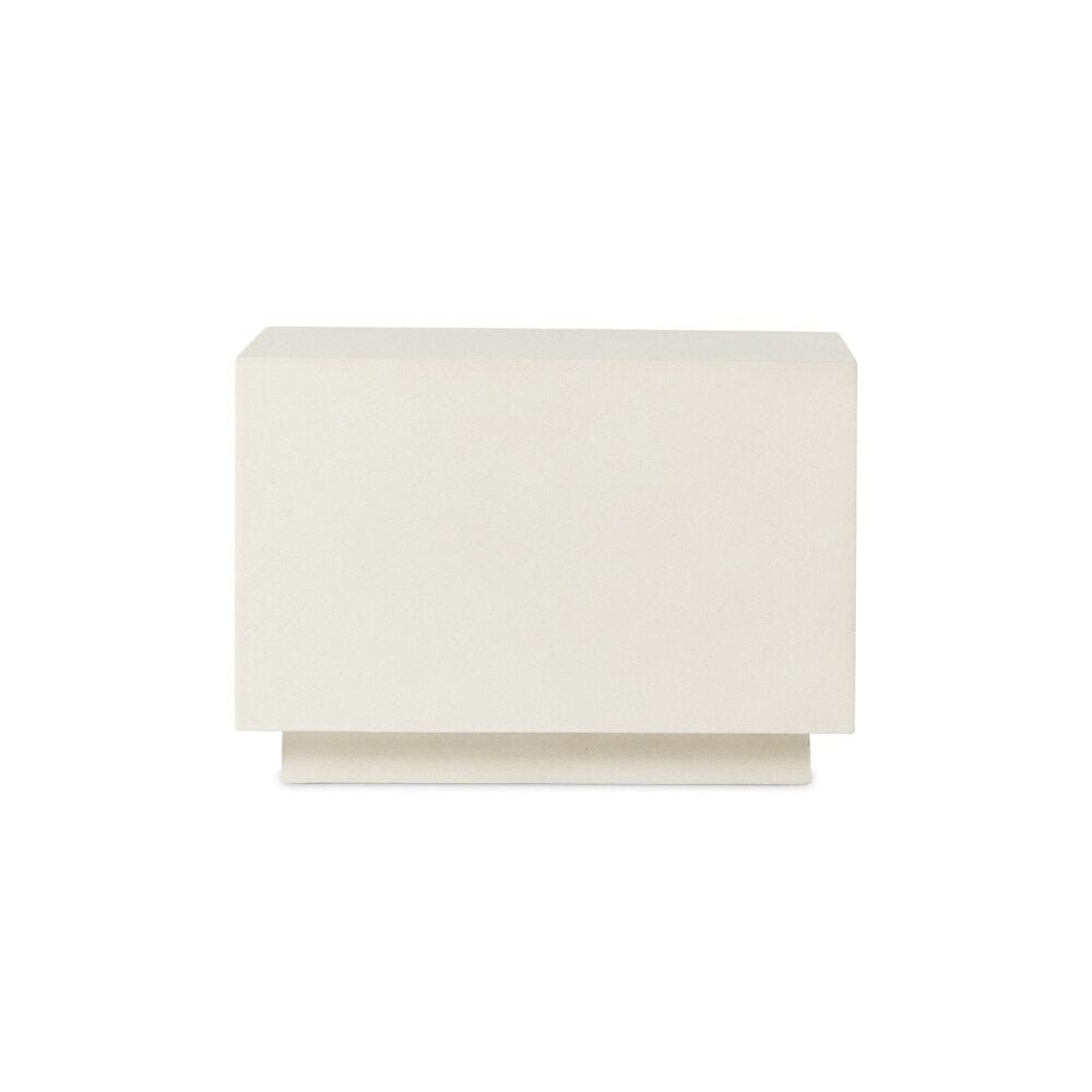 Four Hands - Bina - Parish Concrete Cube - White Concrete - 107702-003 veiw 2