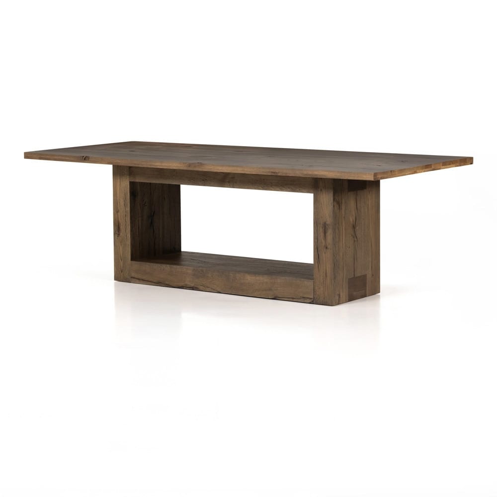 Four Hands - Bina - Perrin Dining Table 93in - Rustic Fawn Veneer - 228234-001 veiw 1