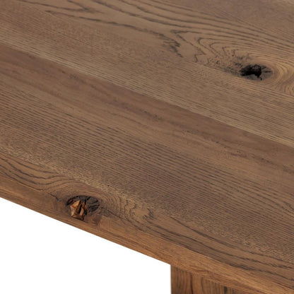 Four Hands - Bina - Perrin Dining Table 93in - Rustic Fawn Veneer - 228234-001 veiw 10