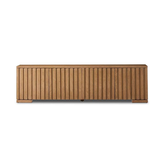 Four Hands - Bina - Ramos Media Console - Bleached Oak - 242273-001 veiw 1