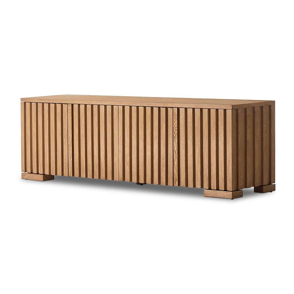 Four Hands - Bina - Ramos Media Console - Bleached Oak - 242273-001 veiw 12