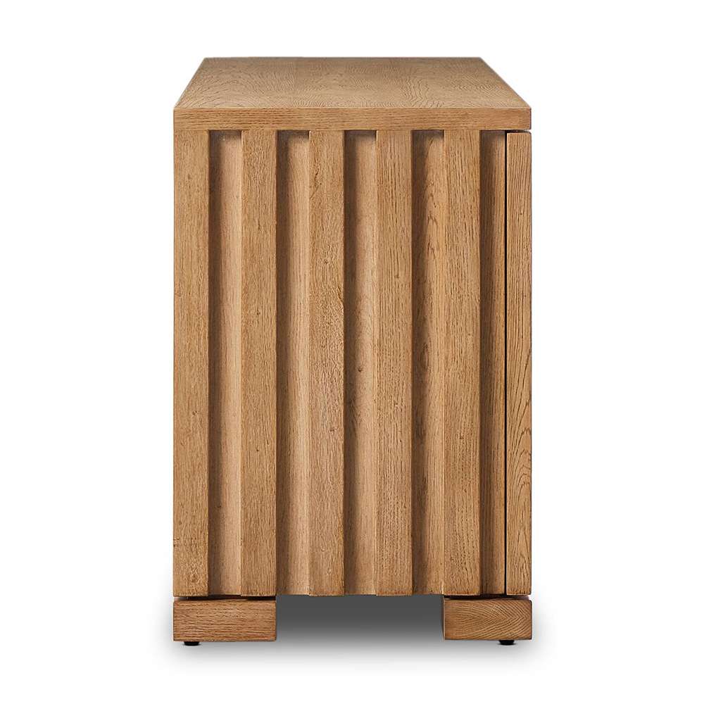 Four Hands - Bina - Ramos Media Console - Bleached Oak - 242273-001 veiw 13