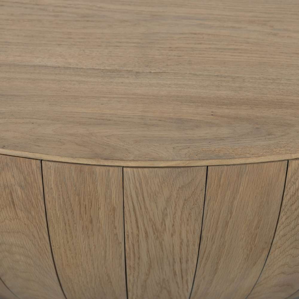 Four Hands - Bina - Ryan Oak Coffee Table-Natural Oak Solid - 237177-001 veiw 2
