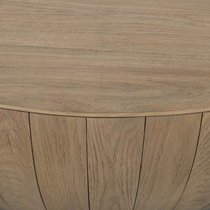 Four Hands - Bina - Ryan Oak Coffee Table-Natural Oak Solid - 237177-001 veiw 2