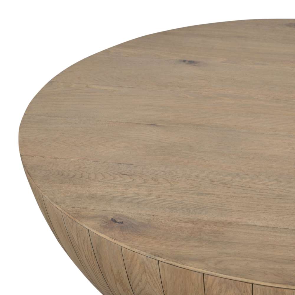Four Hands - Bina - Ryan Oak Coffee Table-Natural Oak Solid - 237177-001 veiw 3