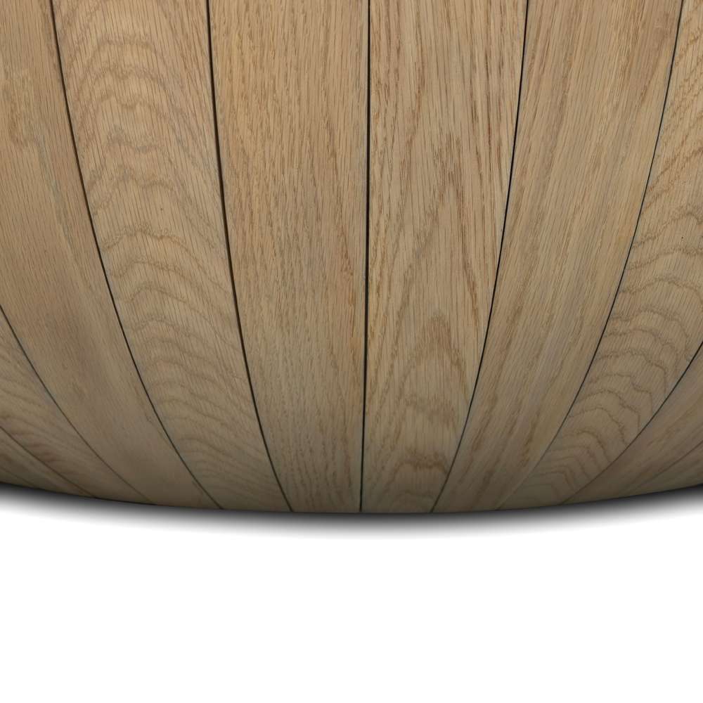 Four Hands - Bina - Ryan Oak Coffee Table-Natural Oak Solid - 237177-001 veiw 4