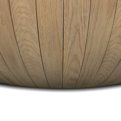 Four Hands - Bina - Ryan Oak Coffee Table-Natural Oak Solid - 237177-001 veiw 4