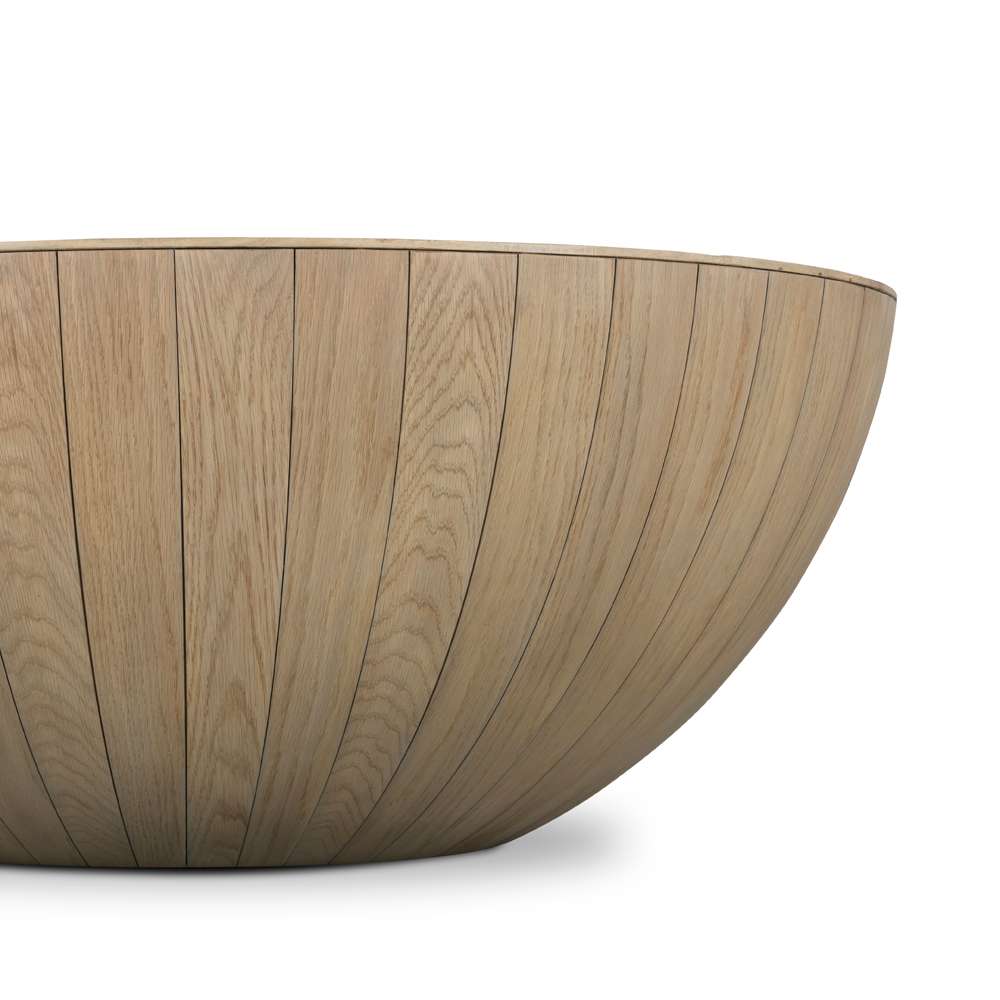 Four Hands - Bina - Ryan Oak Coffee Table-Natural Oak Solid - 237177-001 veiw 5