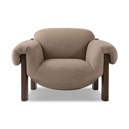 Four Hands - Bina - Samena Chair - Nubuck Sand - 242115-001 veiw 1