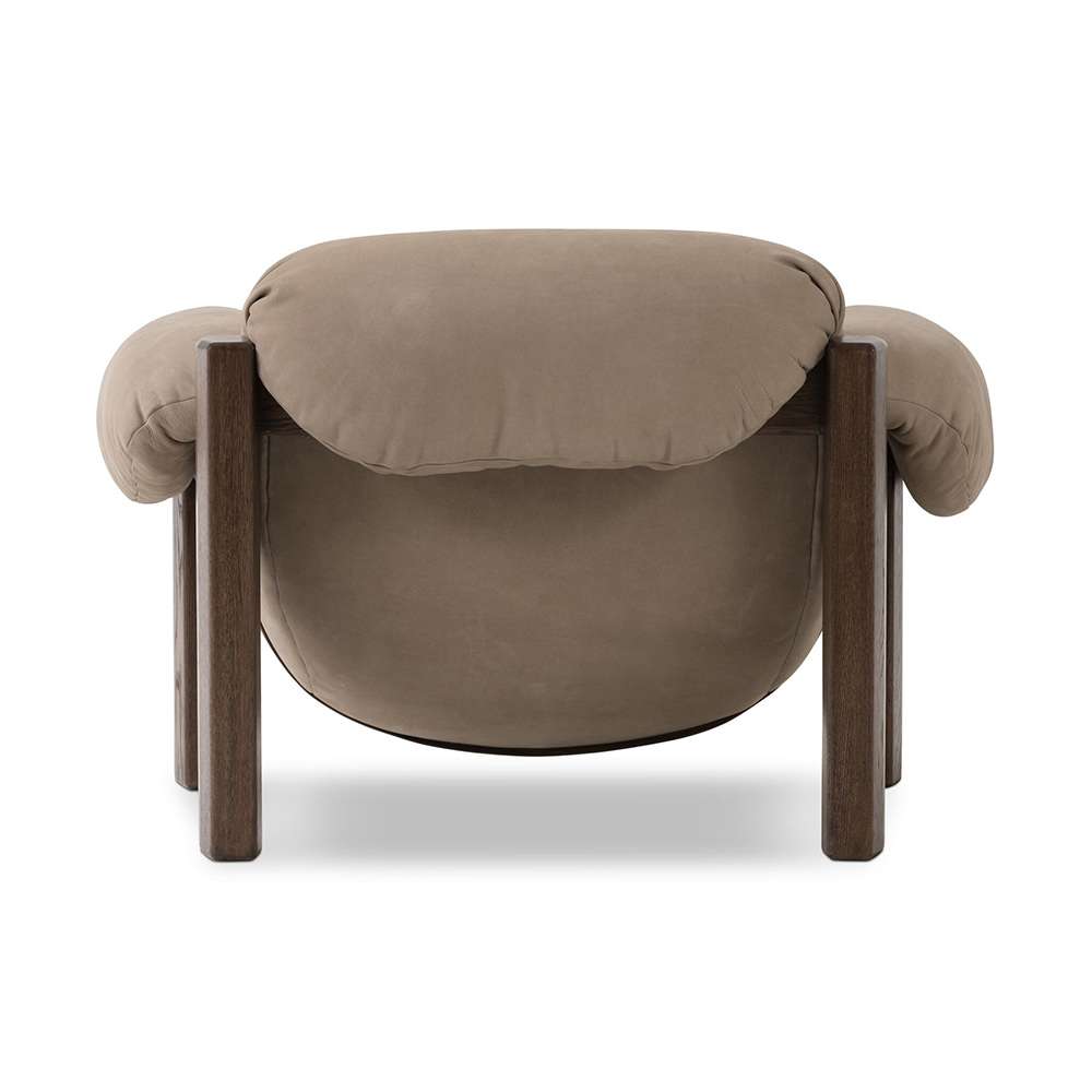 Four Hands - Bina - Samena Chair - Nubuck Sand - 242115-001 veiw 2