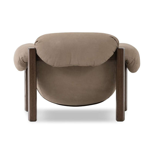Four Hands - Bina - Samena Chair - Nubuck Sand - 242115-001 veiw 2