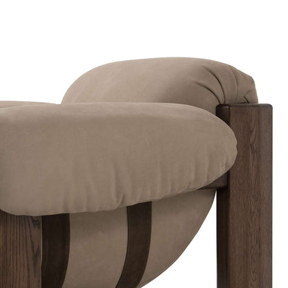 Four Hands - Bina - Samena Chair - Nubuck Sand - 242115-001 veiw 8