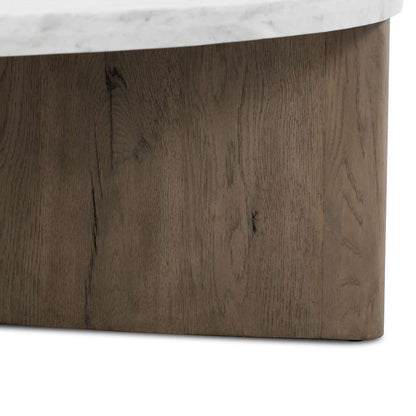 Four Hands - Bina - Toli Coffee Table-Italian White Marble - 228121-002 veiw 2
