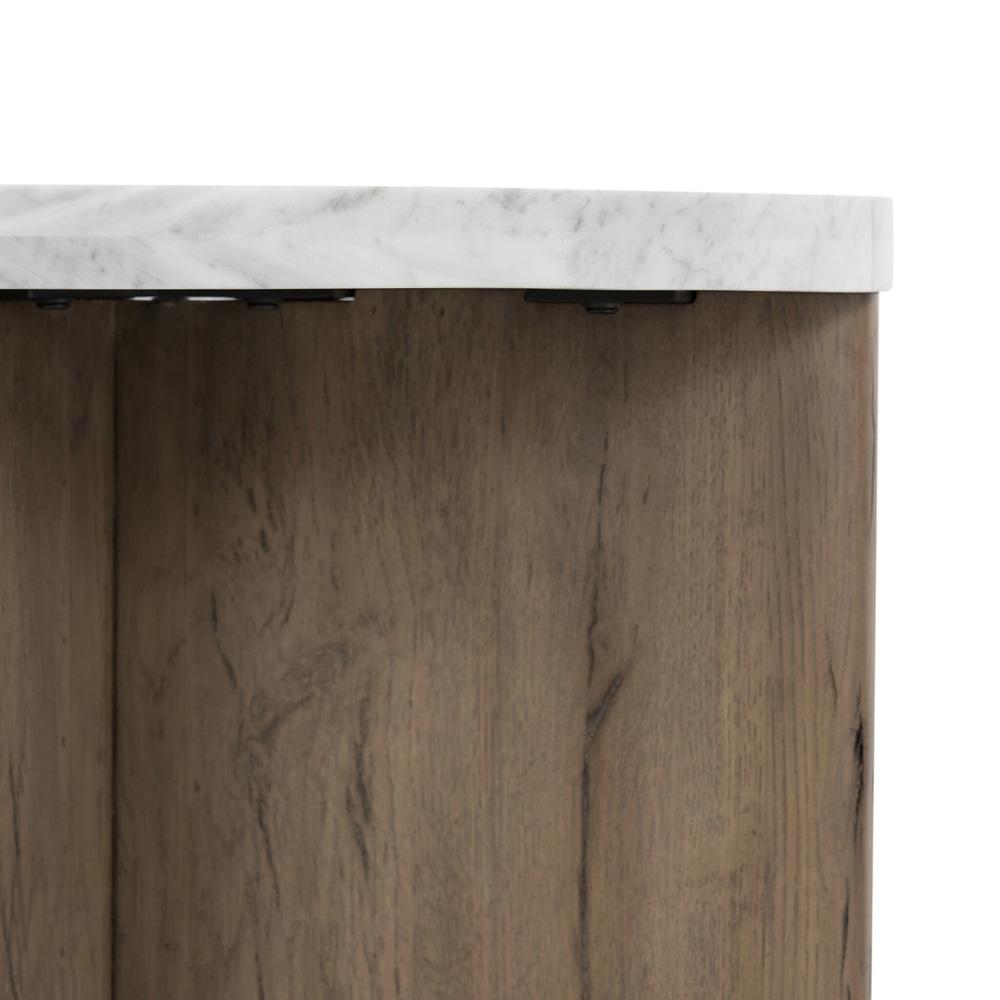 Four Hands - Bina - Toli End Table - Italian White Marble - 228128-002 veiw 7