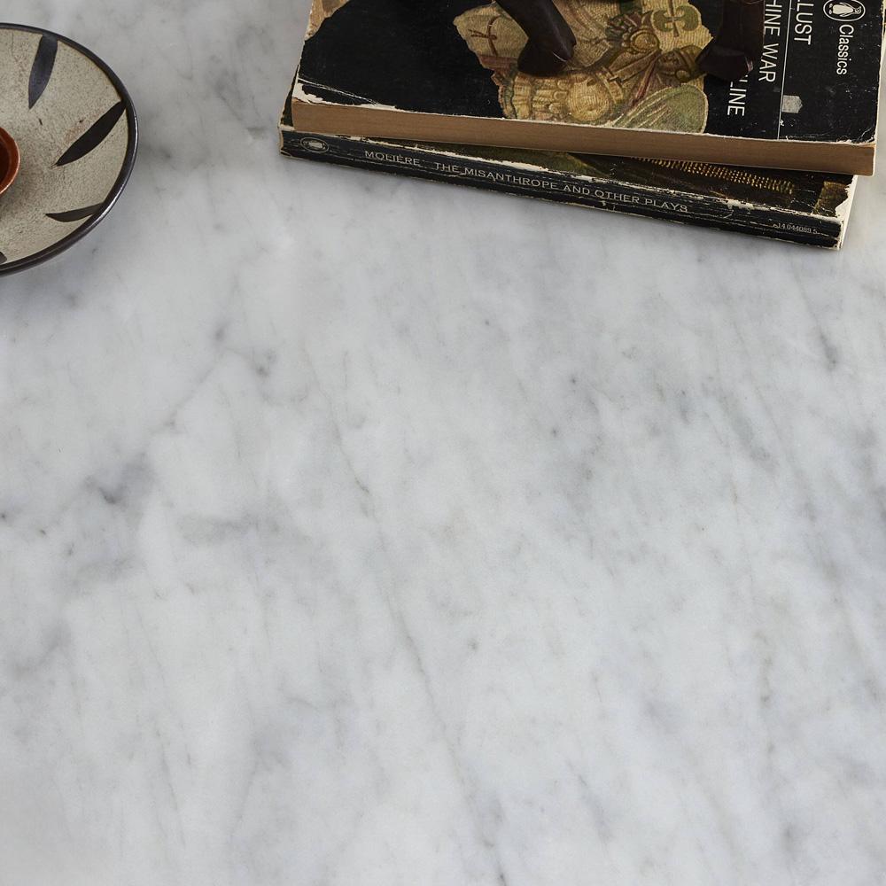 Four Hands - Bina - Toli End Table - Italian White Marble - 228128-002 veiw 8