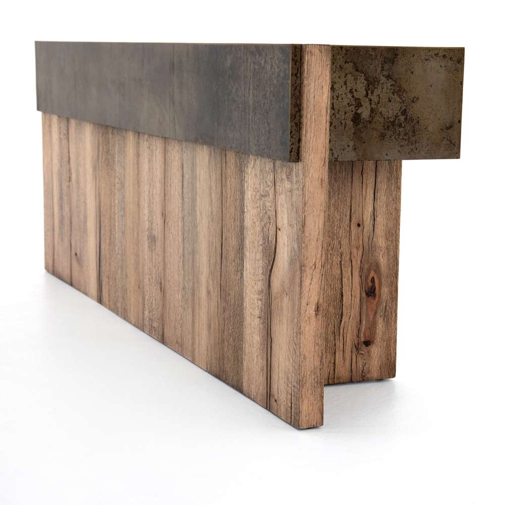 Four Hands - Bingham Console Table - Distressed Iron - 223621-001 veiw 3