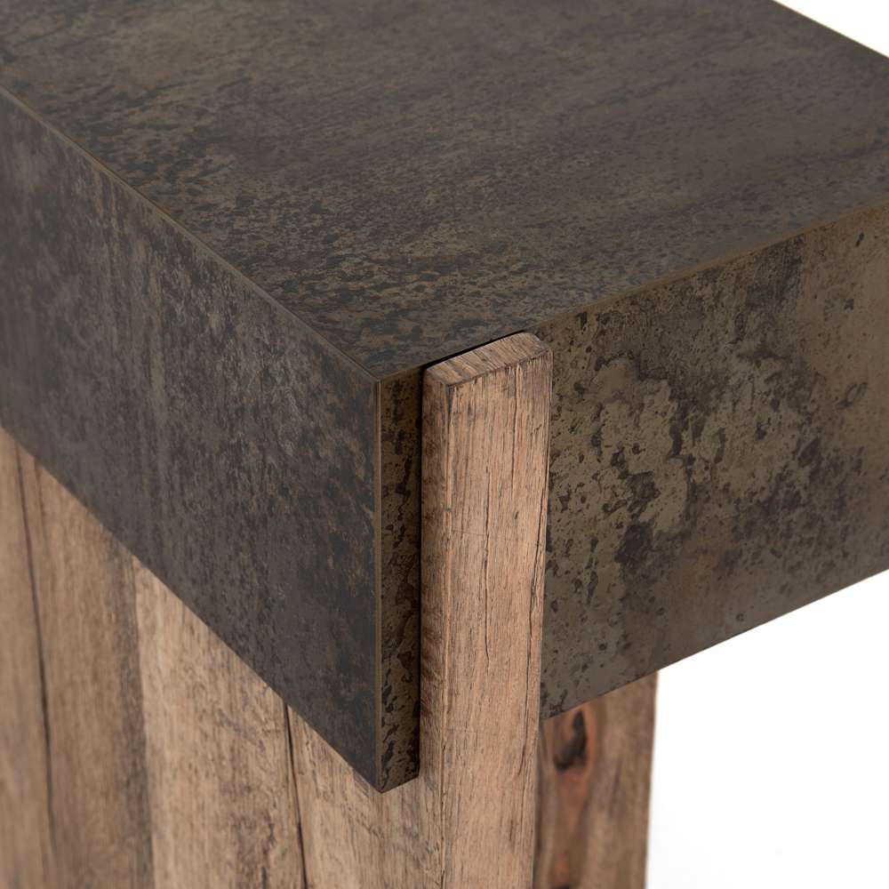 Four Hands - Bingham Console Table - Distressed Iron - 223621-001 veiw 5