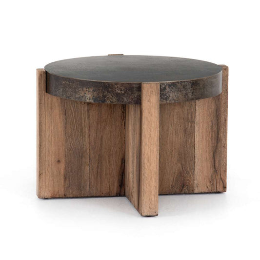 Four Hands - Bingham End Table - Distressed Iron - 223620-001 veiw 1