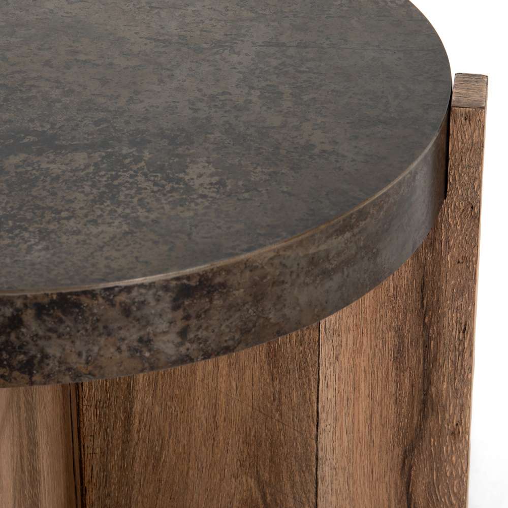 Four Hands - Bingham End Table - Distressed Iron - 223620-001 veiw 4