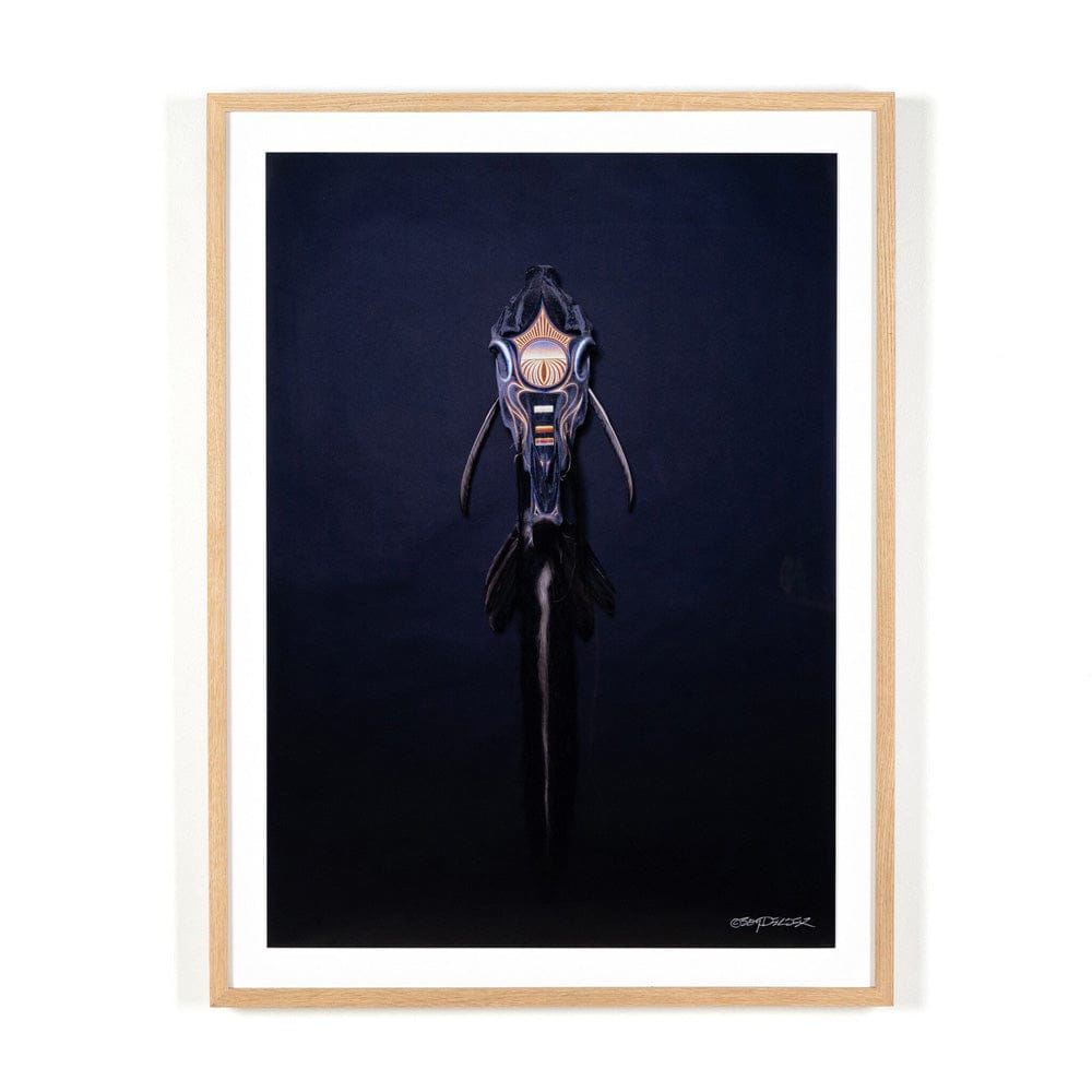 Four Hands - Black Horse Running by Boyd Elder - Vertical Grain 2.5 White Oak - 233318-001 view 1