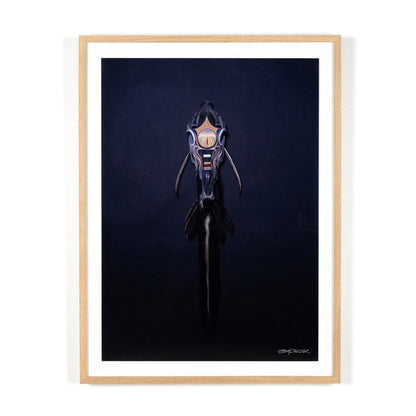 Four Hands - Black Horse Running by Boyd Elder - Vertical Grain 2.5 White Oak - 233318-001 view 1