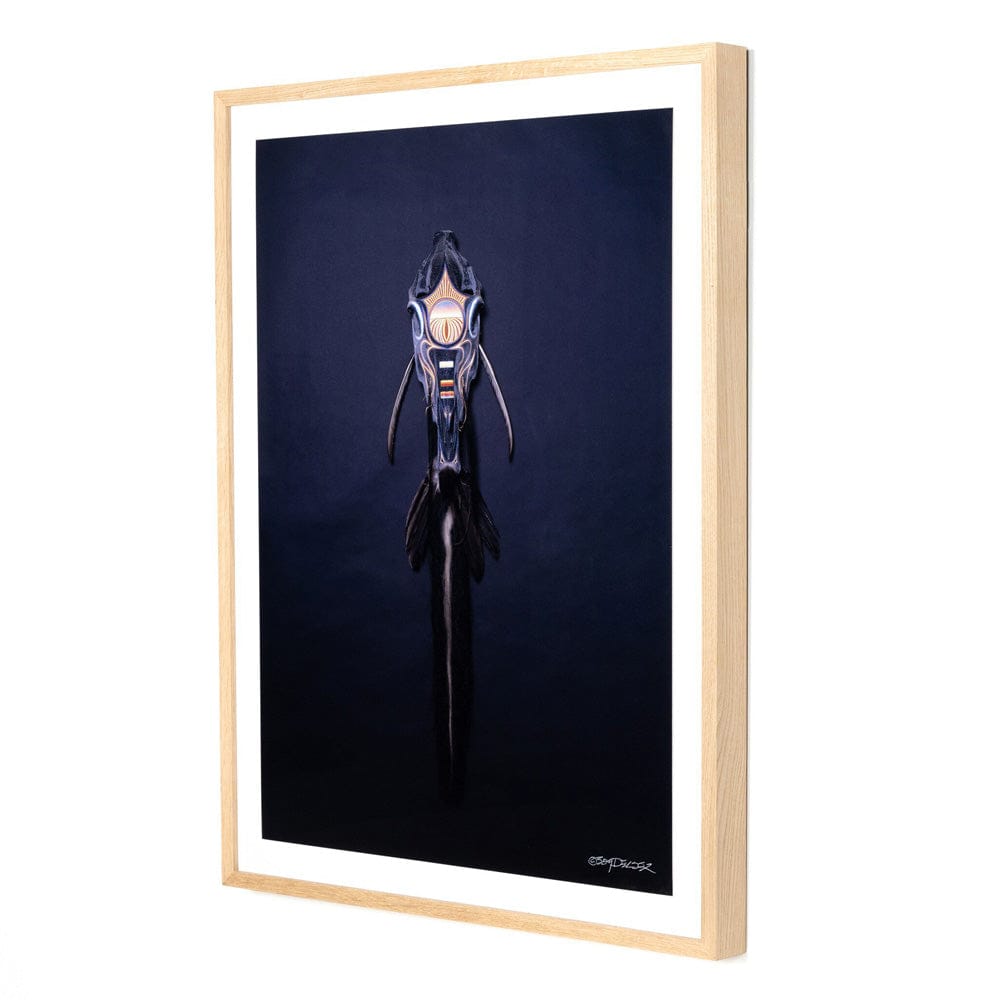 Four Hands - Black Horse Running by Boyd Elder - Vertical Grain 2.5 White Oak - 233318-001 view 2