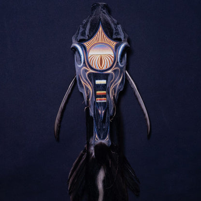 Four Hands - Black Horse Running by Boyd Elder - Vertical Grain 2.5 White Oak - 233318-001 view 4