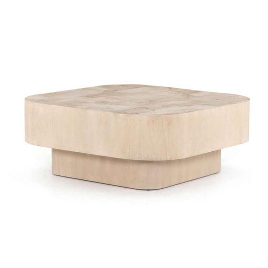 Four Hands - Blanco Coffee Table - Bleached Burl - 224828-001 veiw 1